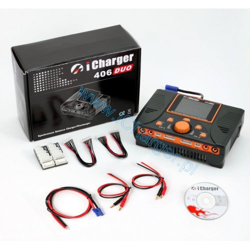 Junsi iCharger 406 DUO 1400W 2x40A LiPo 2x6s