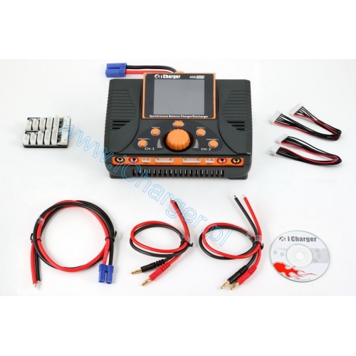 Junsi iCharger 406 DUO 1400W 2x40A LiPo 2x6s