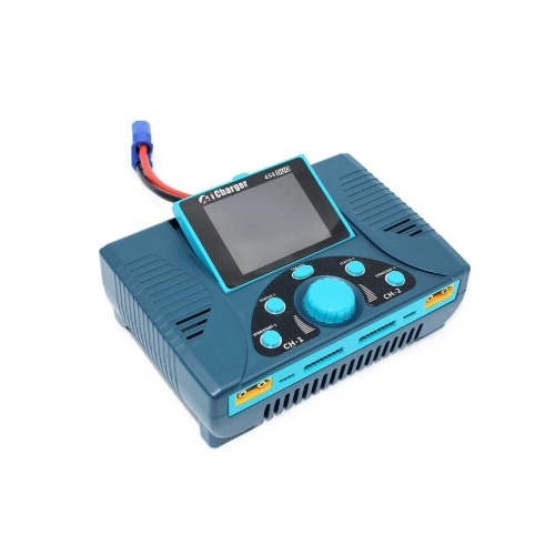 iCharger 458 DUO Dual Channel Charger 2200W 45A LiPo 2x8S