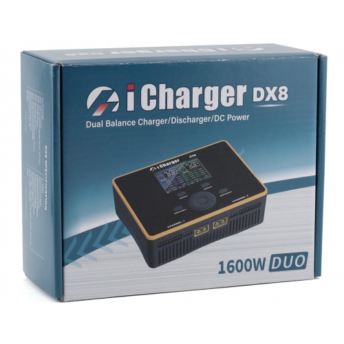 iCharger DX6 Dual Channel 1500W 50A LiPo 2x6S